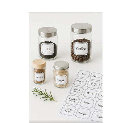 Pantry Labels 60pc