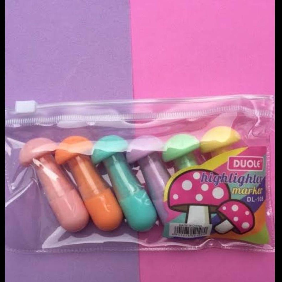 6pc Mushroom Highlighter