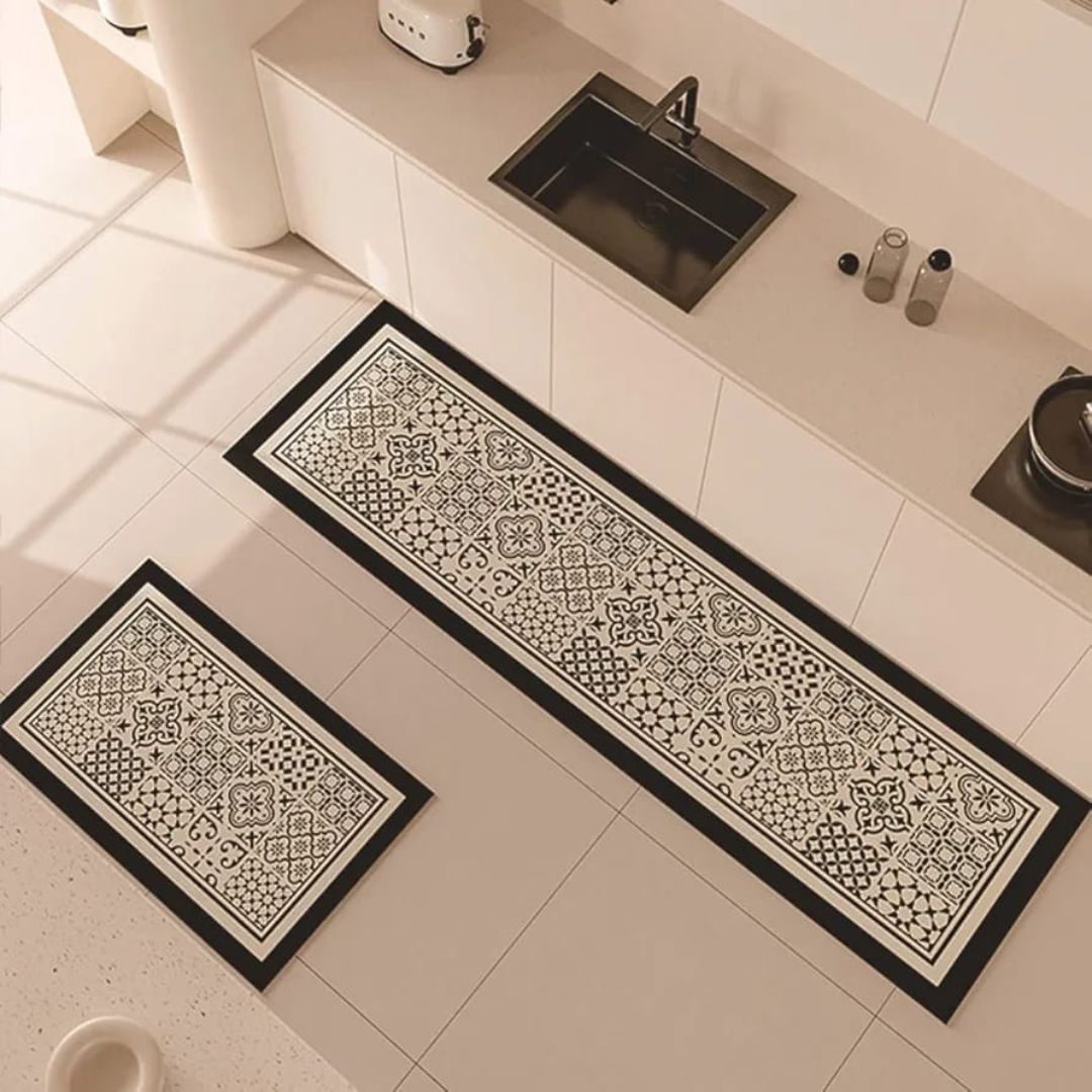 Large 2pc Rubber Kitchen Mat