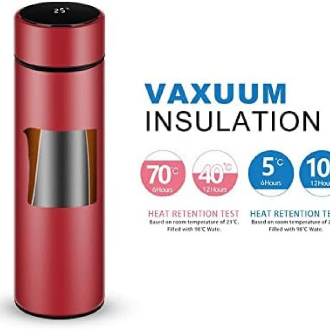 Stainless Steel LED Flask 500ml