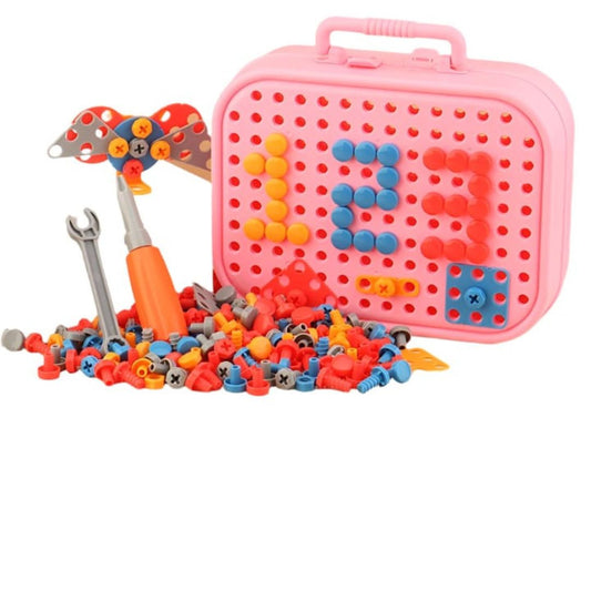 136pc Screwdriver Play Set