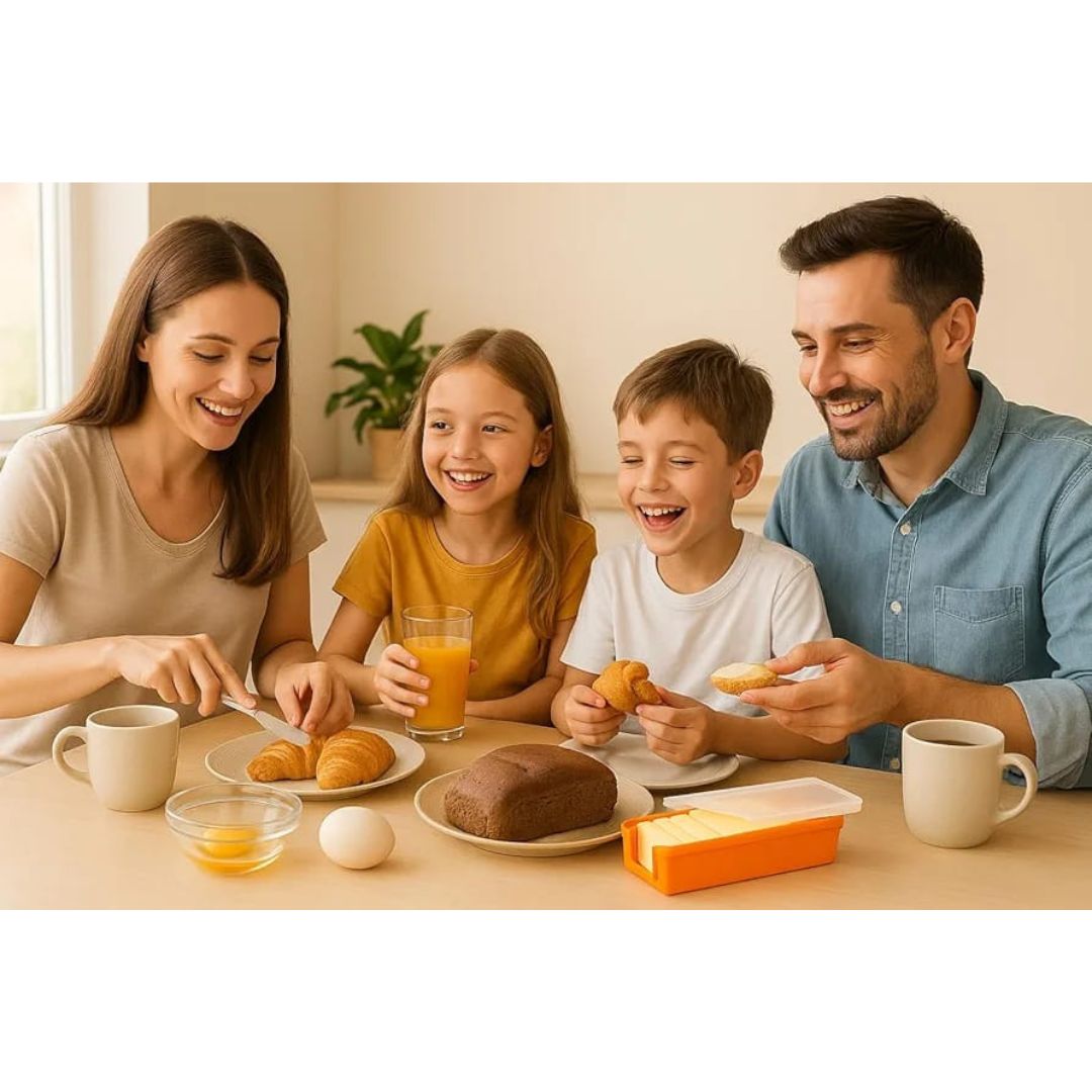 Silicone Butter Keeper With Slicer