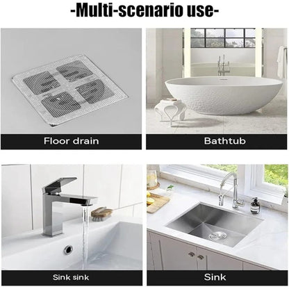 10pc Disposable Drain Hair Catcher