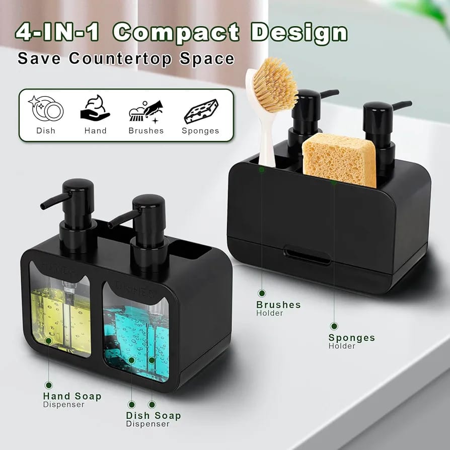 2 In 1 Soap Pump Dispenser