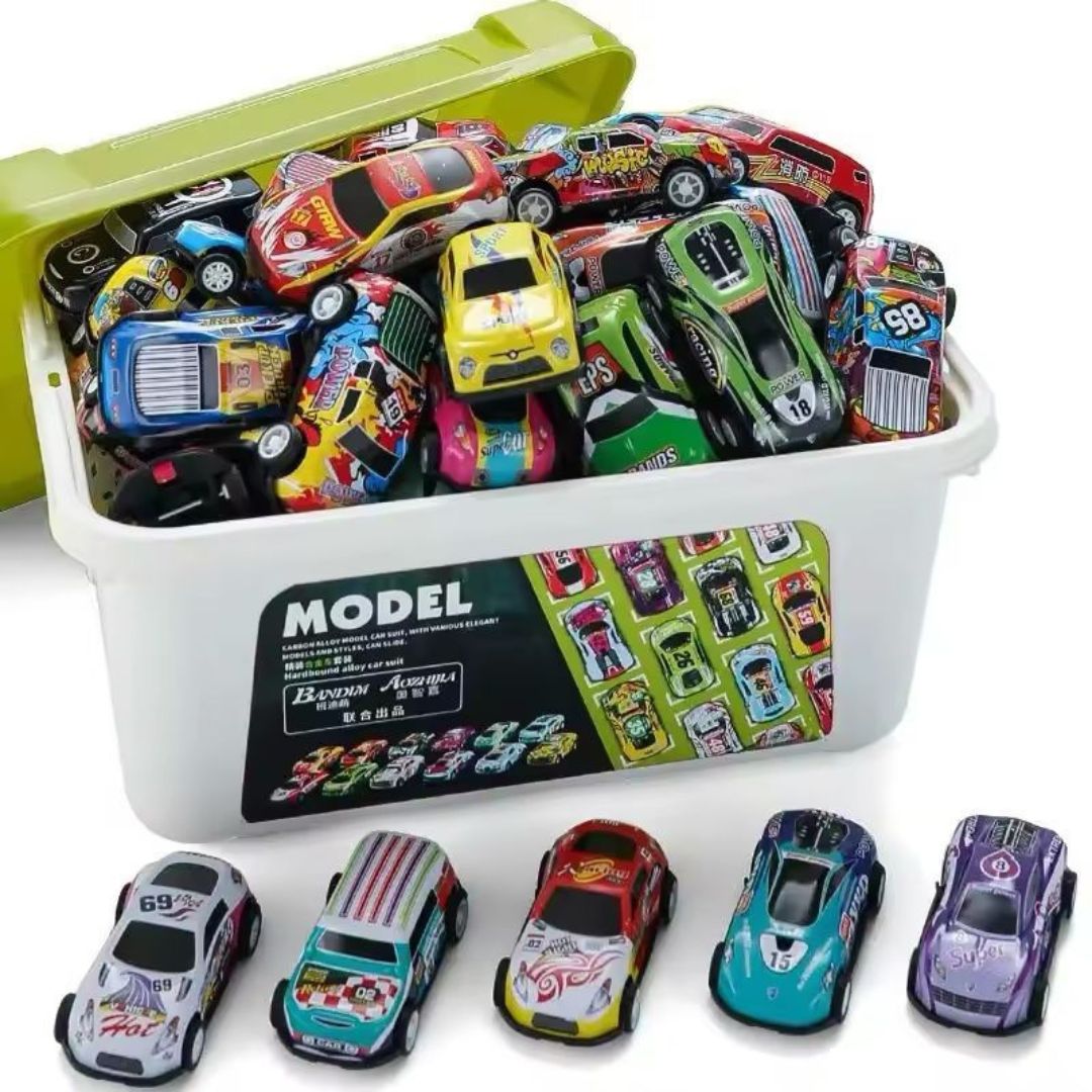 Metal Cars In Box
