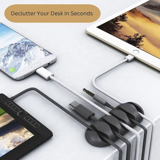 4 Slot Cable Organizer 2pc