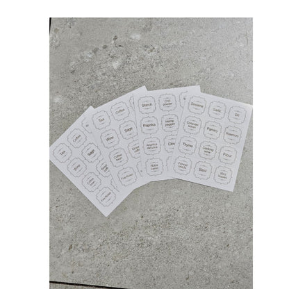 Pantry Labels 60pc
