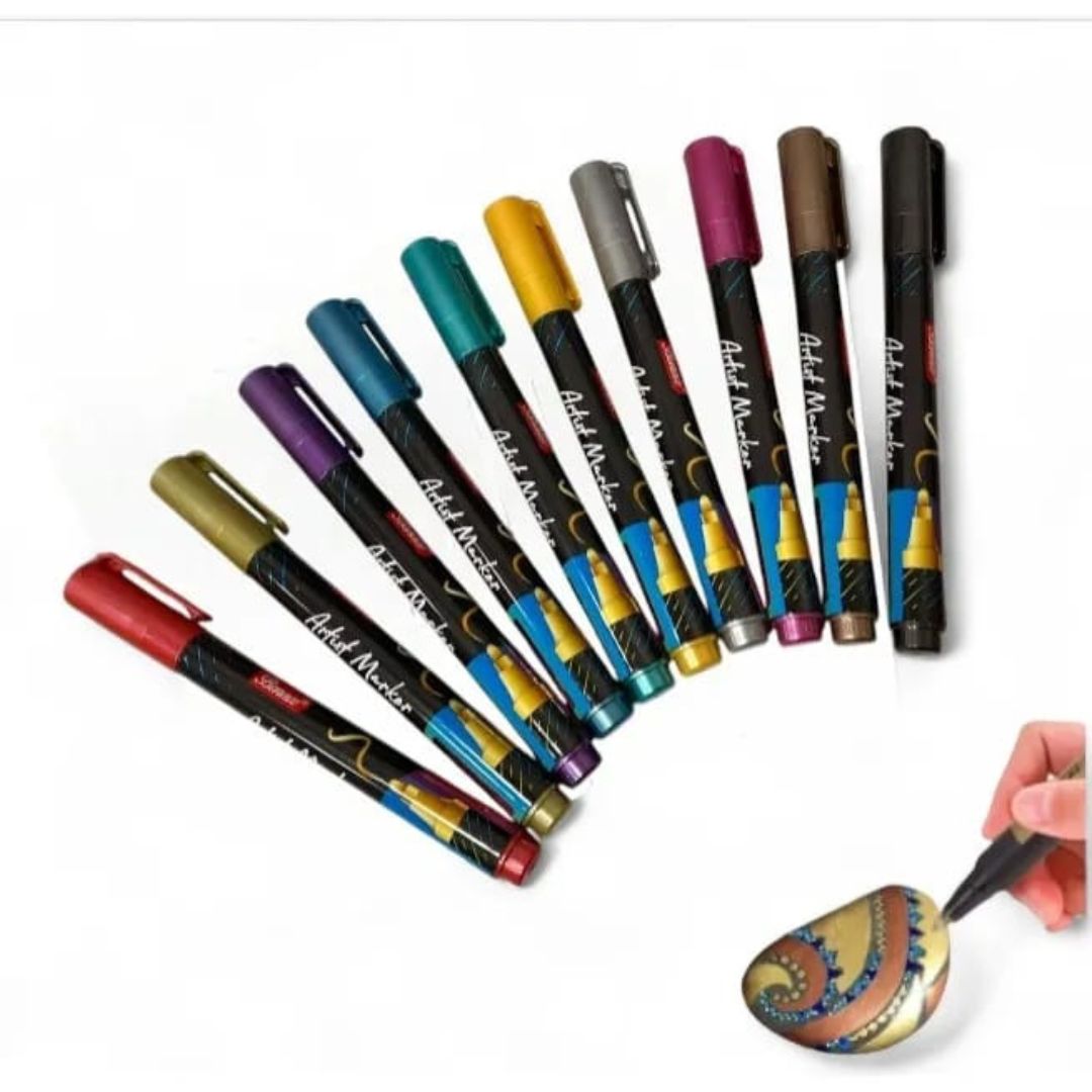 10pc Acrylic Paint Markers