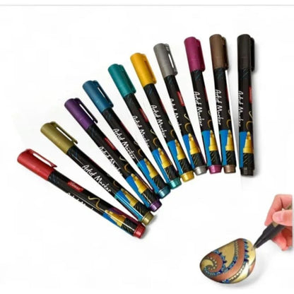 10pc Acrylic Paint Markers