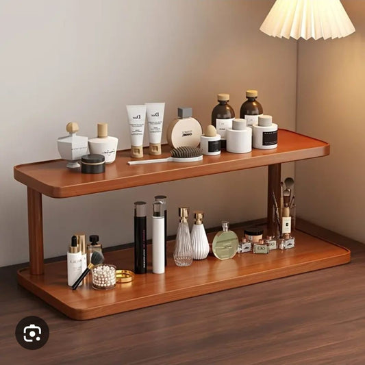 Wooden 2 Tier Shelf/Stand