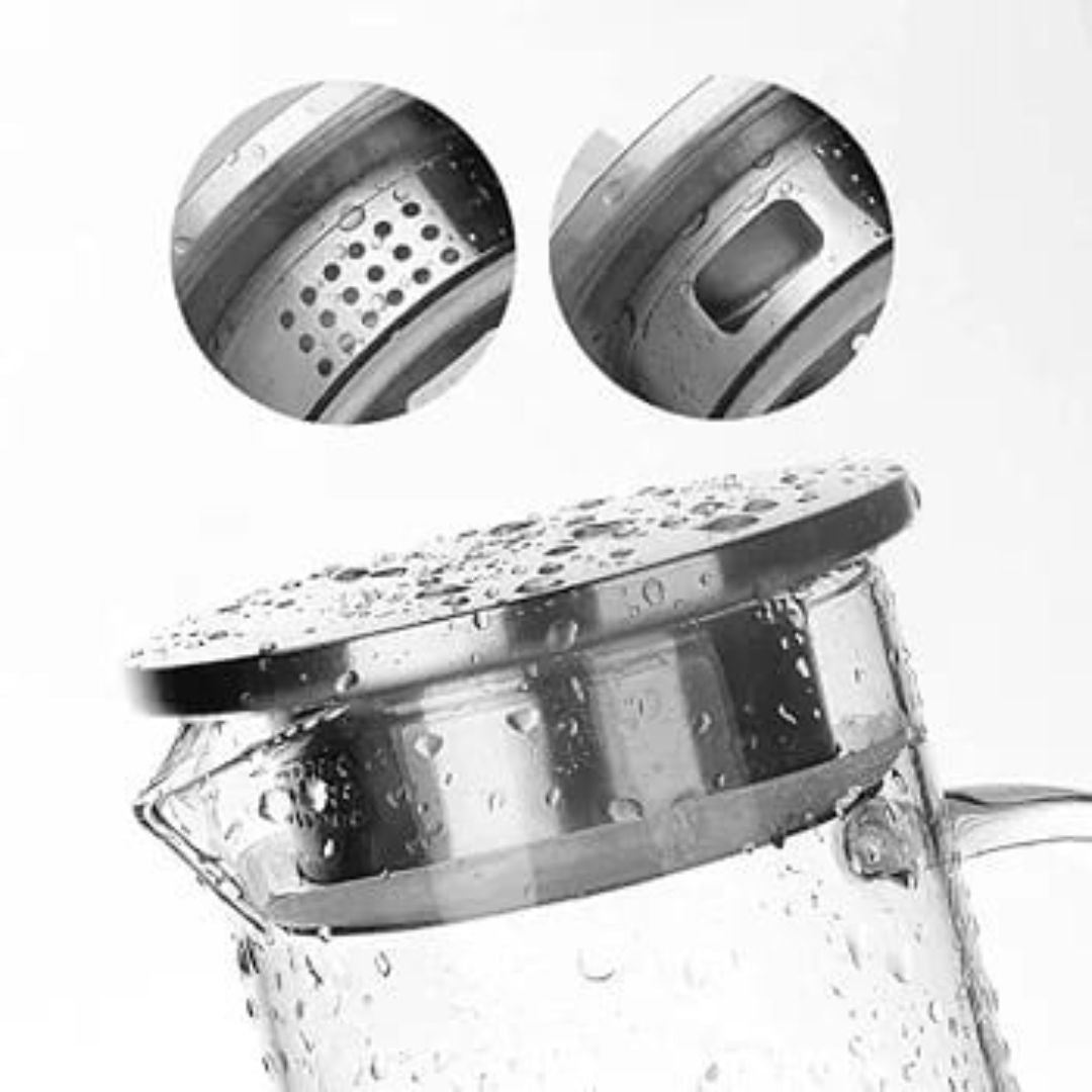 Cone Shaped Glass Teapot