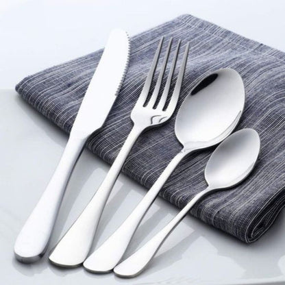 Stainless Steel Cutlery 6s - Silver