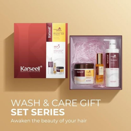 Karseel Gift Set 1 Shampoo,Mask,Oil