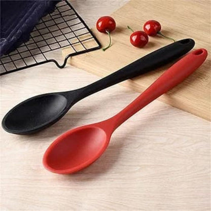Large Silicone Spoon-Assorted colours