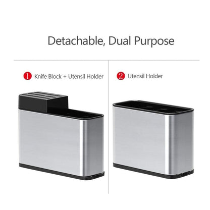 Stainless Steel Knife And Cutlery Holder