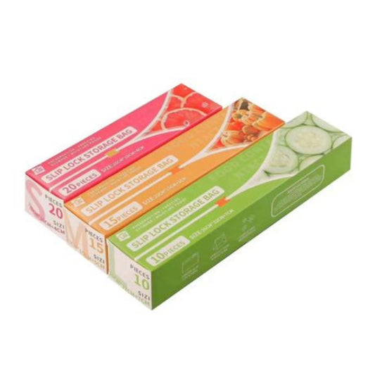 Slip Lock Plastic Storage Bag