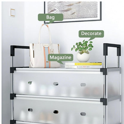 6 Layer Shoe Rack With Cover