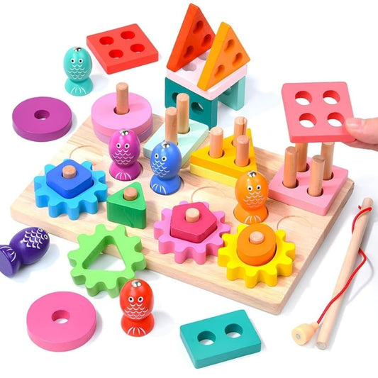 Danny Home 3 In 1 Fishing Set- Shapes