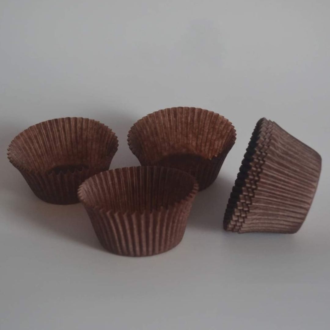 Brown Cupcake Liner 100pc