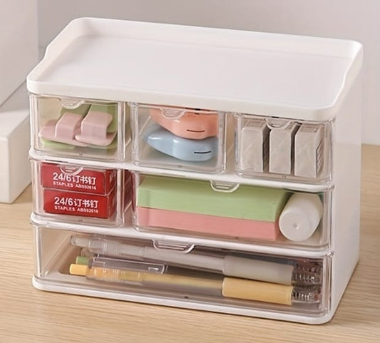 3 Drawer Transparent Storage Box
