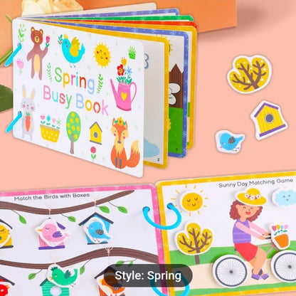 Kids Sensory Season Book