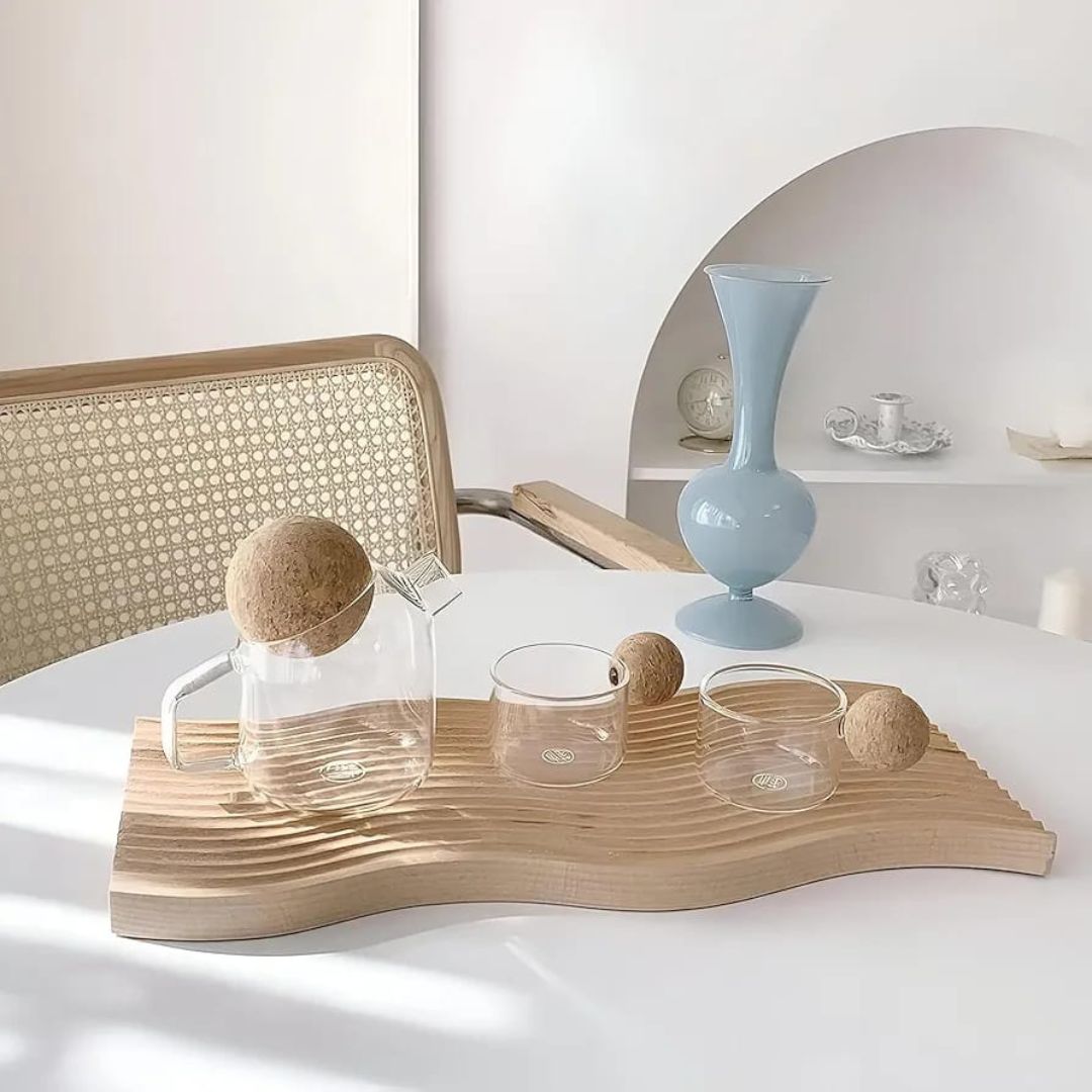 Trendy Wavy Wooden Board