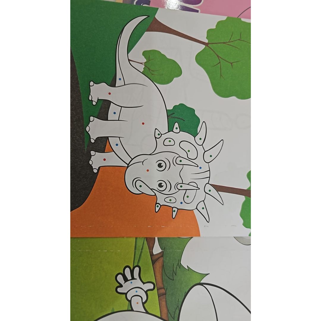 Colouring Book With 40 Stickers