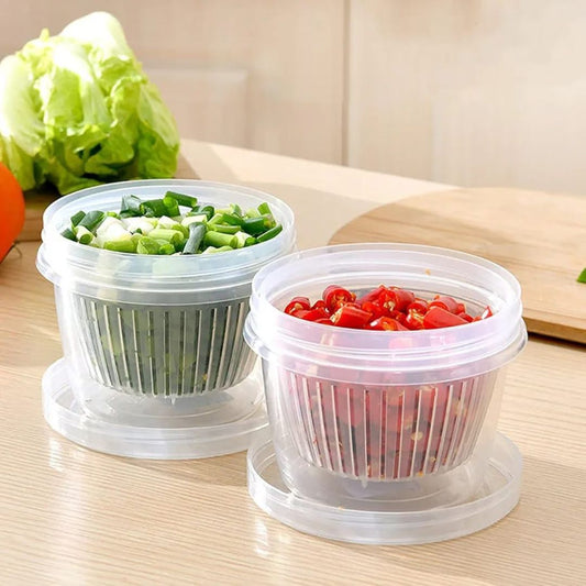 Mini Round Strainer Bowl With Lid 11x8cm