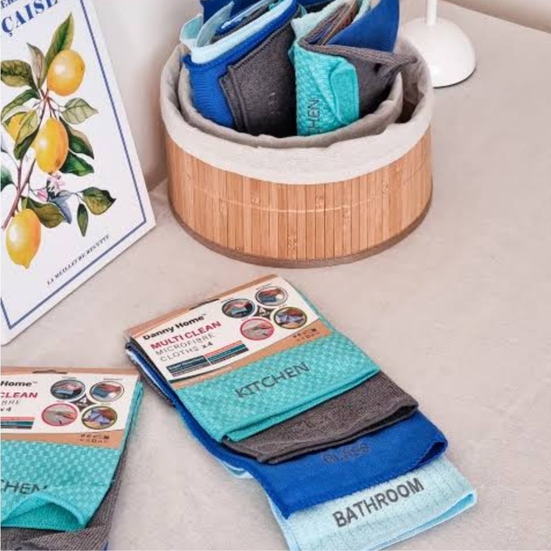 Danny Home 4pc labeled Cloths