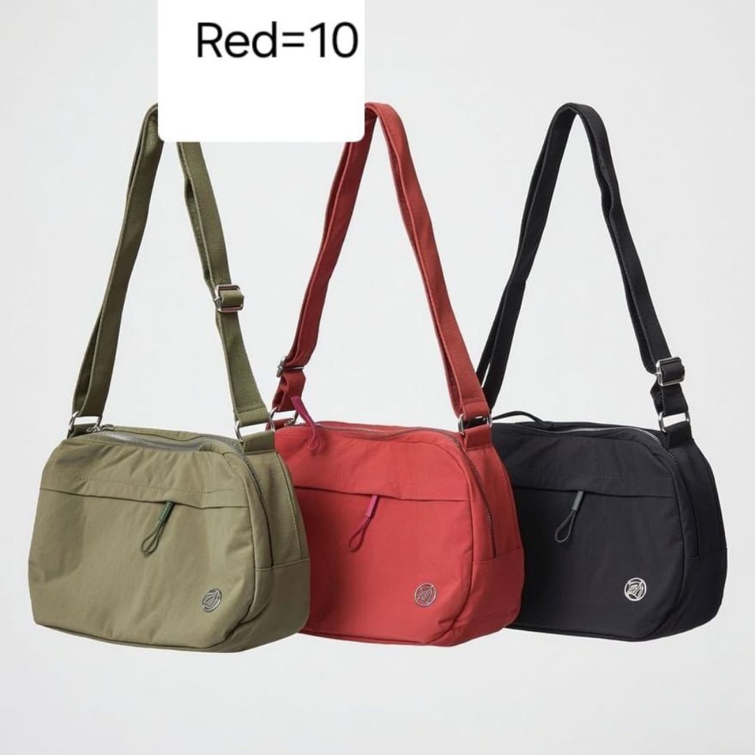 Nylon Large Bag With Zipper