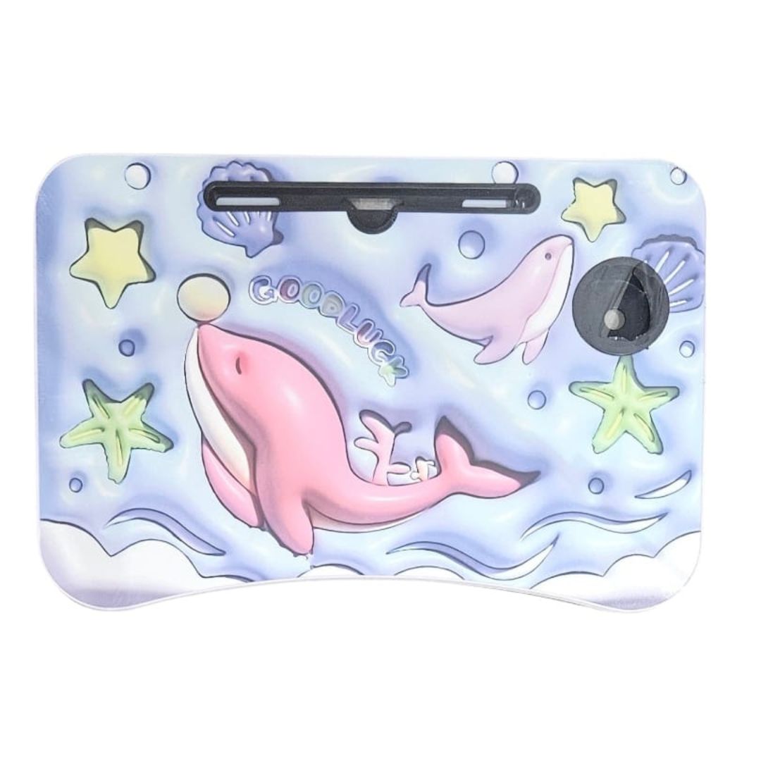 Kids Wooden Laptop Table