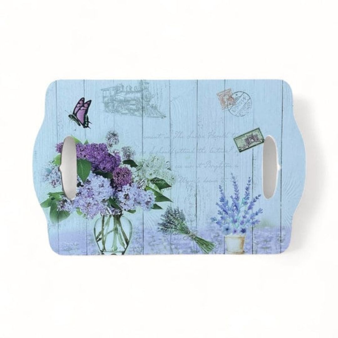 Wooden Rectangle Pot Stand 28x18cm