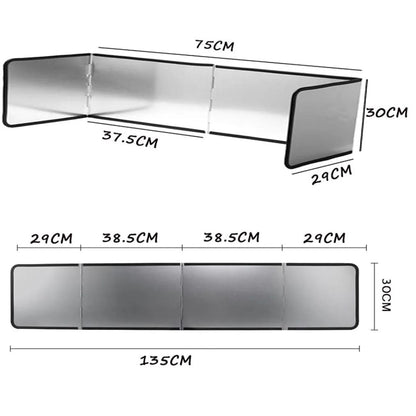 Galvanized 3 Sided Splatter Guard