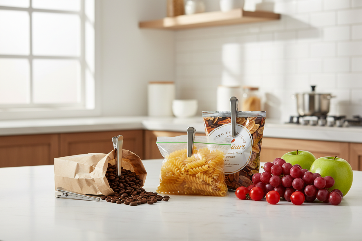 Danny Home 3pc Stainless Steel Sealing Clips