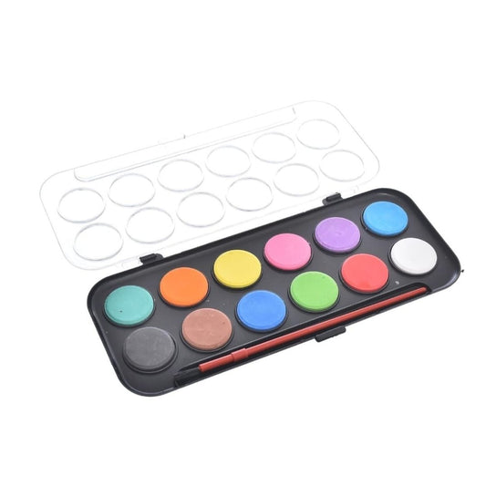 12pc Water Colour Paint Set
