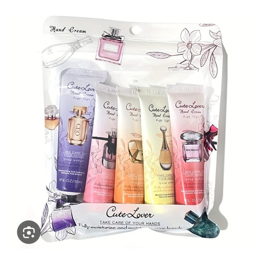 5pc Perfume Replica Hand Cream 30g