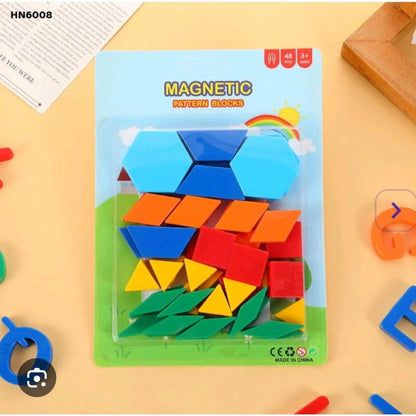 48pc Magnetic Pattern Block