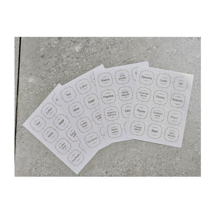 Pantry Labels 60pc