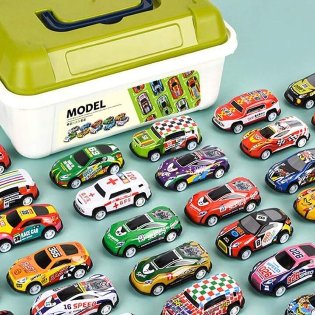 Metal Cars In Box