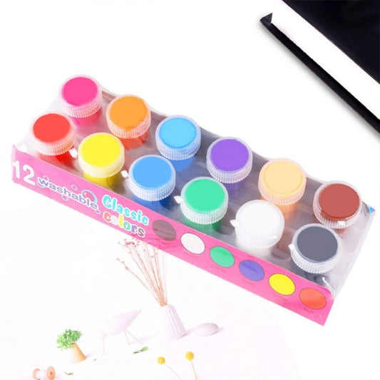 12pc Washable Poster Paint