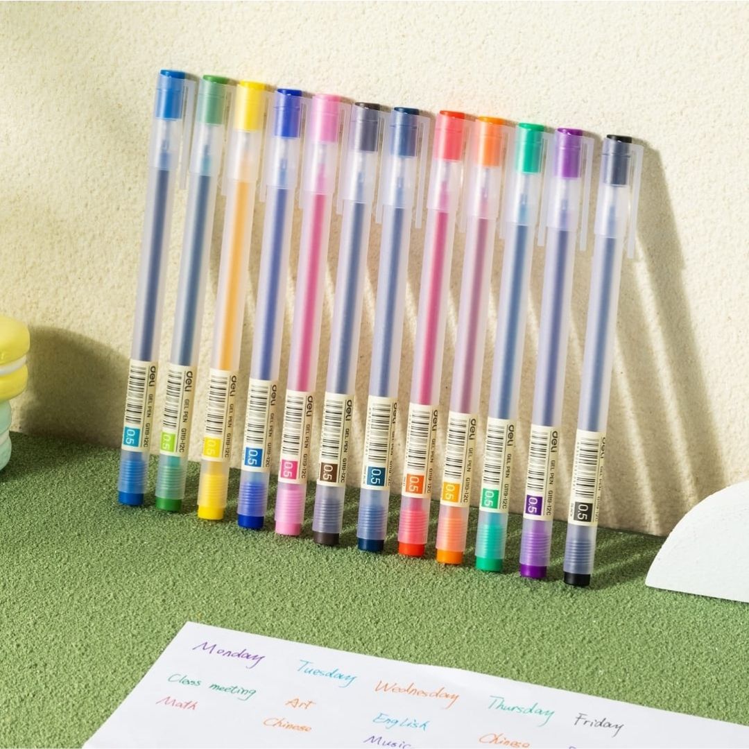 Deli Delight 12pc Gel Pen 0.5mm
