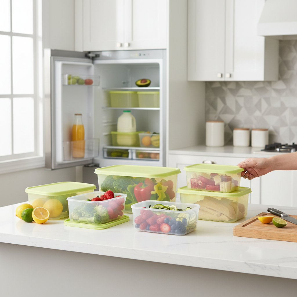 3pc Refrigerator Storage Containers