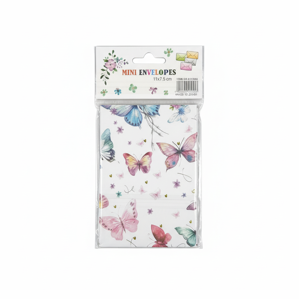 Mini Envelopes 11x7.5cm - 10 Pack