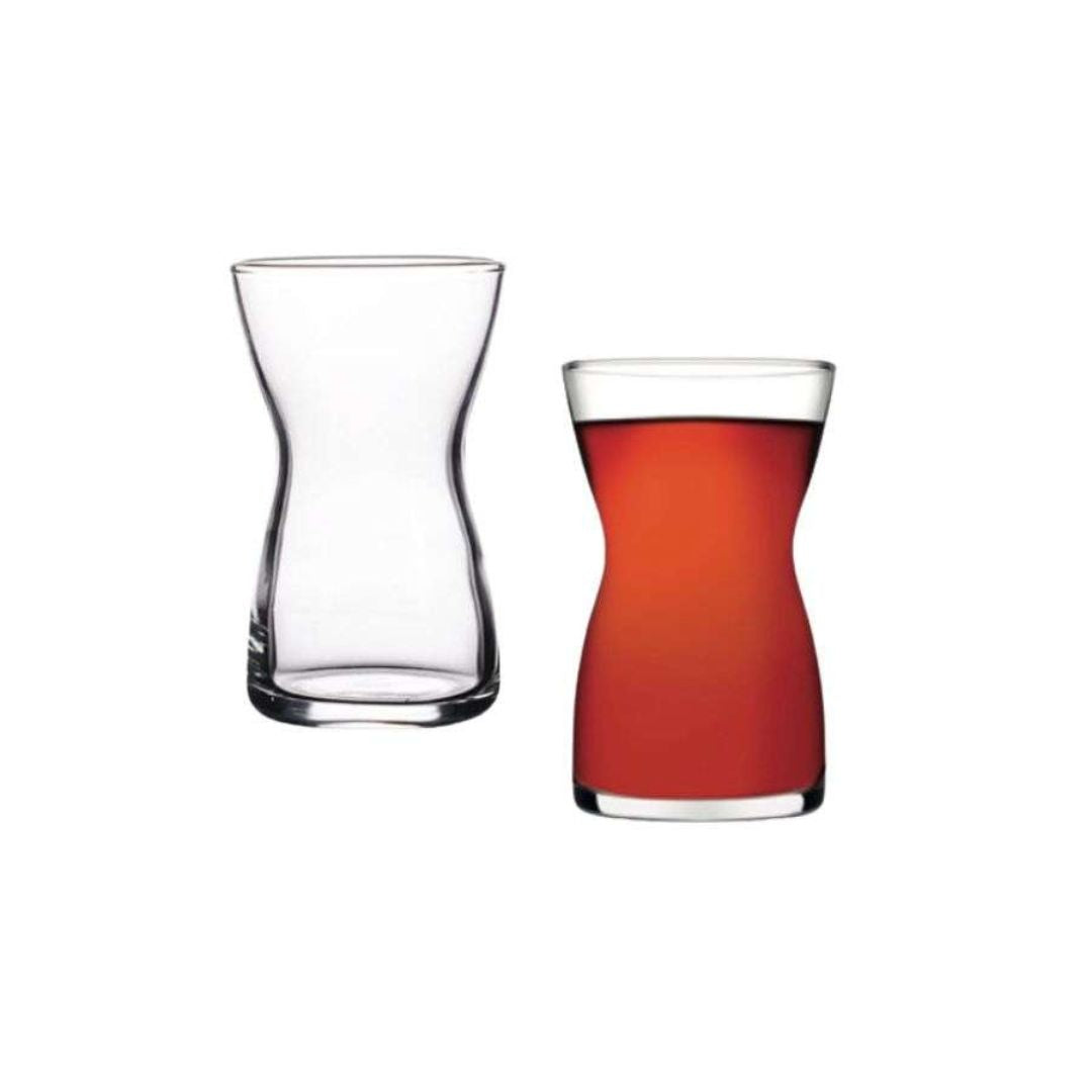 Pasabache Irmak 6pc Turkish Glasses