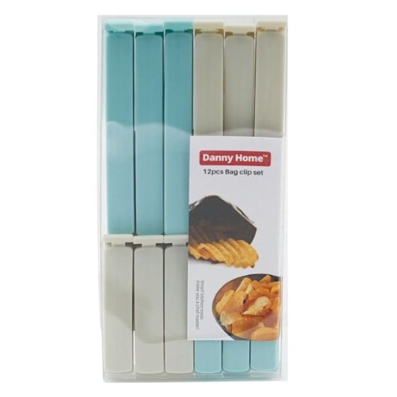Danny Home 12pc Bag Clip Set