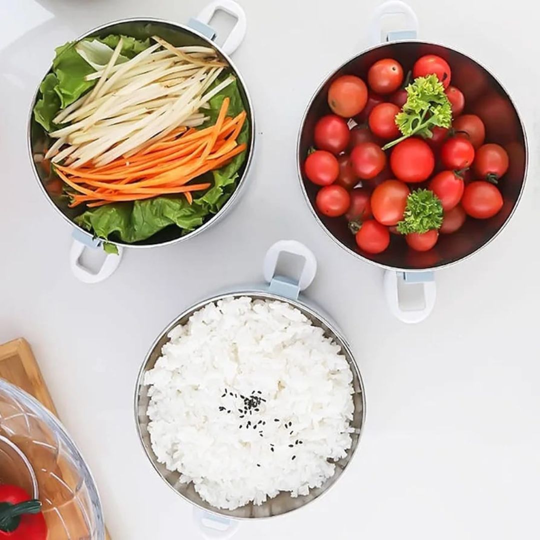 Stainless Steel Food Flask 4 layer