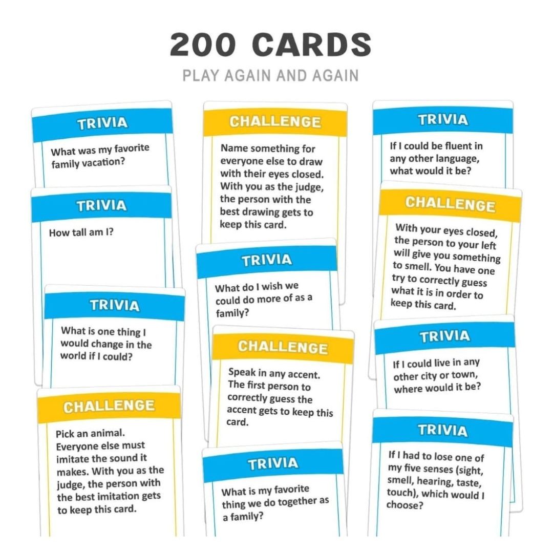 Do You Really Know Your Family Game