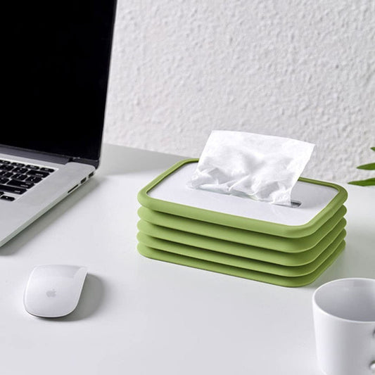 Silicone Collapsible Tissue Box