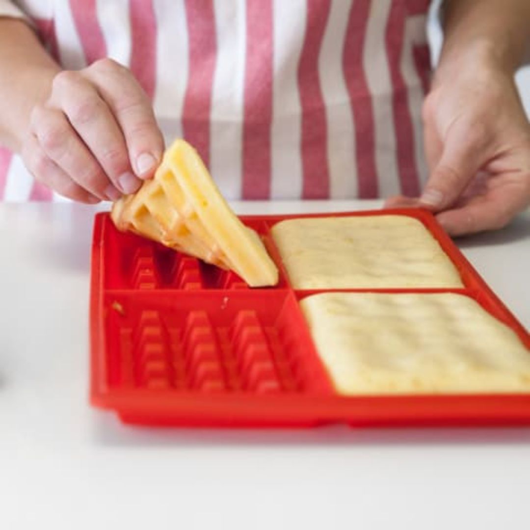 4 Slot Silicone Waffle Maker