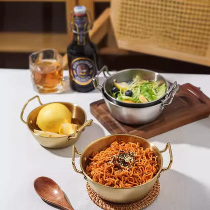 Stainless Steel Korean Dishing Bowl